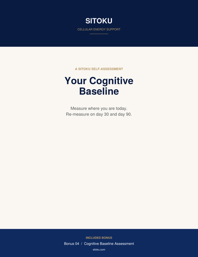 Your Cognitive Baseline Assessment