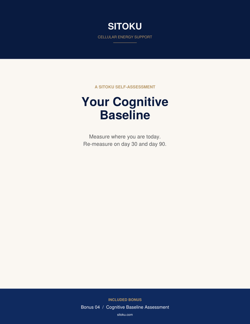 Your Cognitive Baseline Assessment